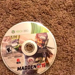 Madden 15 disc. No case. Xbox 360